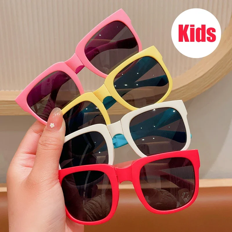 Fashion Boys Girls Cartoon Sunglasses Portable UV400 Protection Sun Shades Eyeglasses Foldable Children's Sunglasses Goggles
Fashion Boys Girls Cartoon Sunglasses Portable UV400 Protection Sun Shades Eyeglasses Foldable Children's Sunglasses Goggles