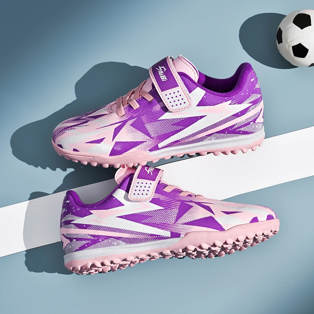 Premium Kids TF Soccer cleats Textured PU Fabric High Friction Rubber Stud Anti-slip Boost Ball Control For Young Football Playe
Premium Kids TF Soccer cleats Textured PU Fabric High Friction Rubber Stud Anti-slip Boost Ball Control For Young Football Playe