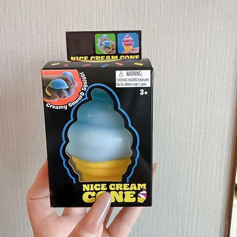 Squeeze Stress Ball Ice Cream Cone Modeling Nice Cream Come Series Blind Box Desktop Ornament Model Relaxing Squishy Toys Gifts
Squeeze Stress Ball Ice Cream Cone Modeling Nice Cream Come Series Blind Box Desktop Ornament Model Relaxing Squishy Toys Gifts