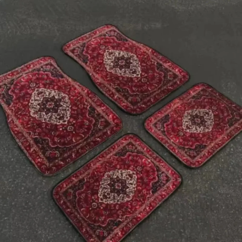 4PCS Universal Car Mats Set, Polyester All Weather Front Floor Mats, Non Slip Auto Carpets for Cars
4PCS Universal Car Mats Set, Polyester All Weather Front Floor Mats, Non Slip Auto Carpets for Cars