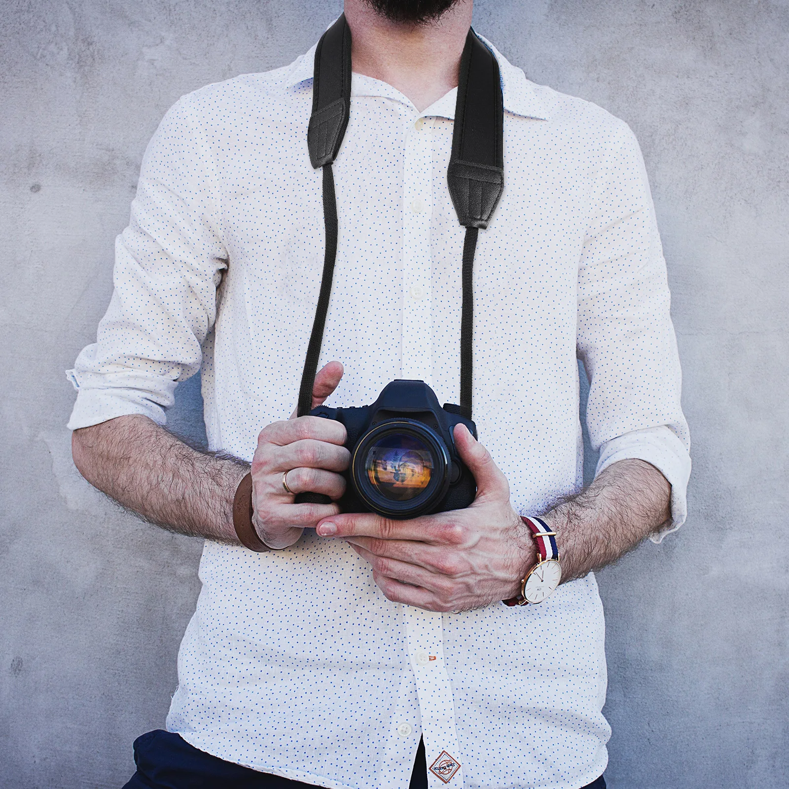 2pcs Camera Strap Shoulder Neck Lanyard For Dslr Wrist Hand Grip Sweatproof Wear-Resistant Adjustable Secure Photography
2pcs Camera Strap Shoulder Neck Lanyard For Dslr Wrist Hand Grip Sweatproof Wear-Resistant Adjustable Secure Photography