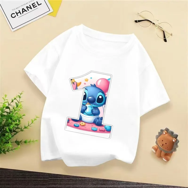 stitch Anime Letter A-Z Children's Short-sleeved Summer T-shirt Clothes Girls Fashion tshirt
stitch Anime Letter A-Z Children's Short-sleeved Summer T-shirt Clothes Girls Fashion tshirt