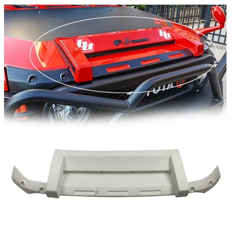 Щитки для насекомых для Toyota FJ Cruiser Hood, аксессуары для модификации внешней отделки вентиляционного отверстия
Щитки для насекомых для Toyota FJ Cruiser Hood, аксессуары для модификации внешней отделки вентиляционного отверстия