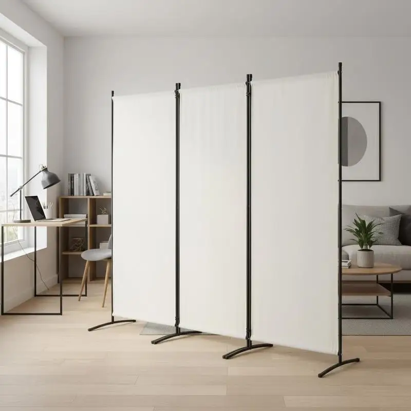 Free Shipping-Room Divider 3 Panel For Office Bedroom Dining, Fabric Privacy Screen Freestanding White, Space Saving Flexible Partition, Creates Quiet Work Zones
Free Shipping-Room Divider 3 Panel For Office Bedroom Dining, Fabric Privacy Screen Freestanding White, Space Saving Flexible Partition, Creates Quiet Work Zones