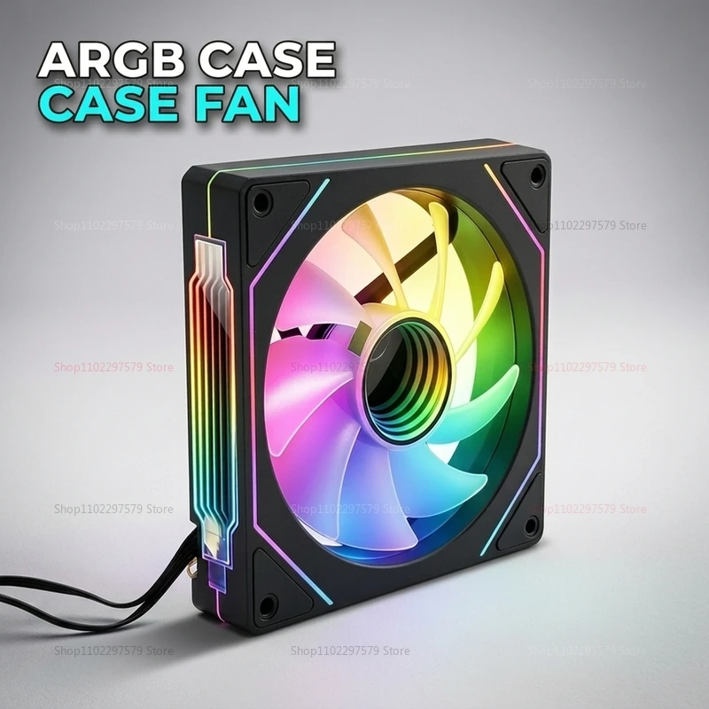 Prism 5 Pro 12CM ARGB Cooling Fan — Silent Operation, 5V Sync, PWM Thermal Control
Prism 5 Pro 12CM ARGB Cooling Fan — Silent Operation, 5V Sync, PWM Thermal Control