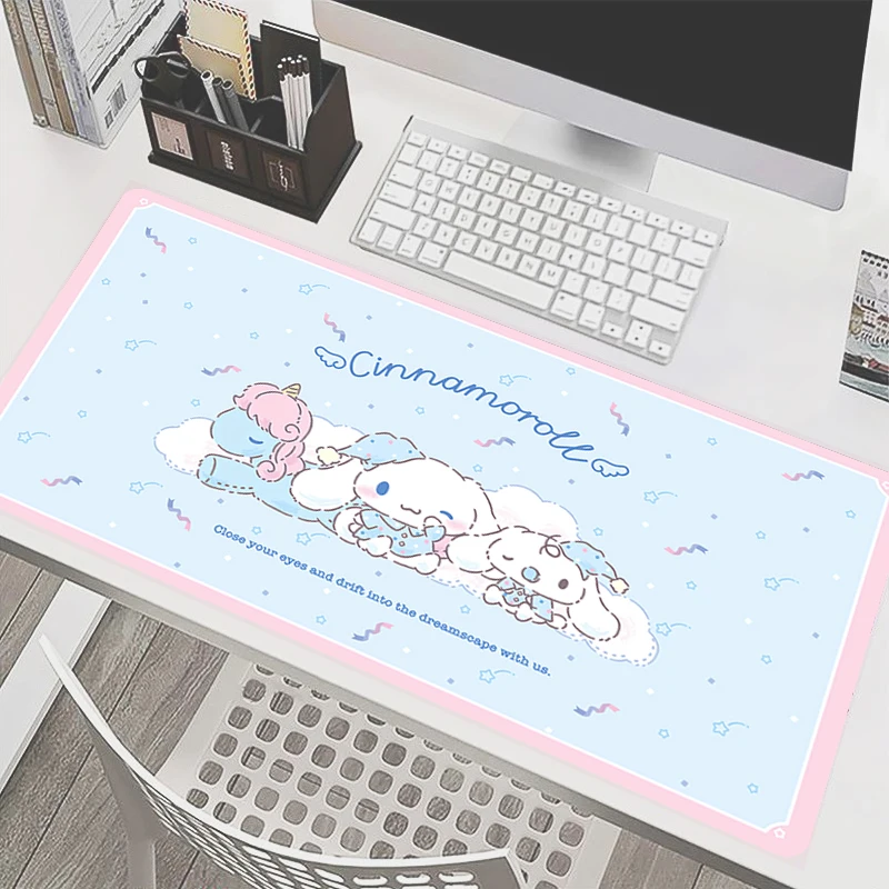 Коврик для мыши Cinnamoroll xxl, профессиональный спортивный игровой коврик, резиновый геймерский коврик с блокировкой скорости, удлиненный настольный коврик, коврик для мыши, коврик для клавиатуры
Коврик для мыши Cinnamoroll xxl, профессиональный спортивный игровой коврик, резиновый геймерский коврик с блокировкой скорости, удлиненный настольный коврик, коврик для мыши, коврик для клавиатуры