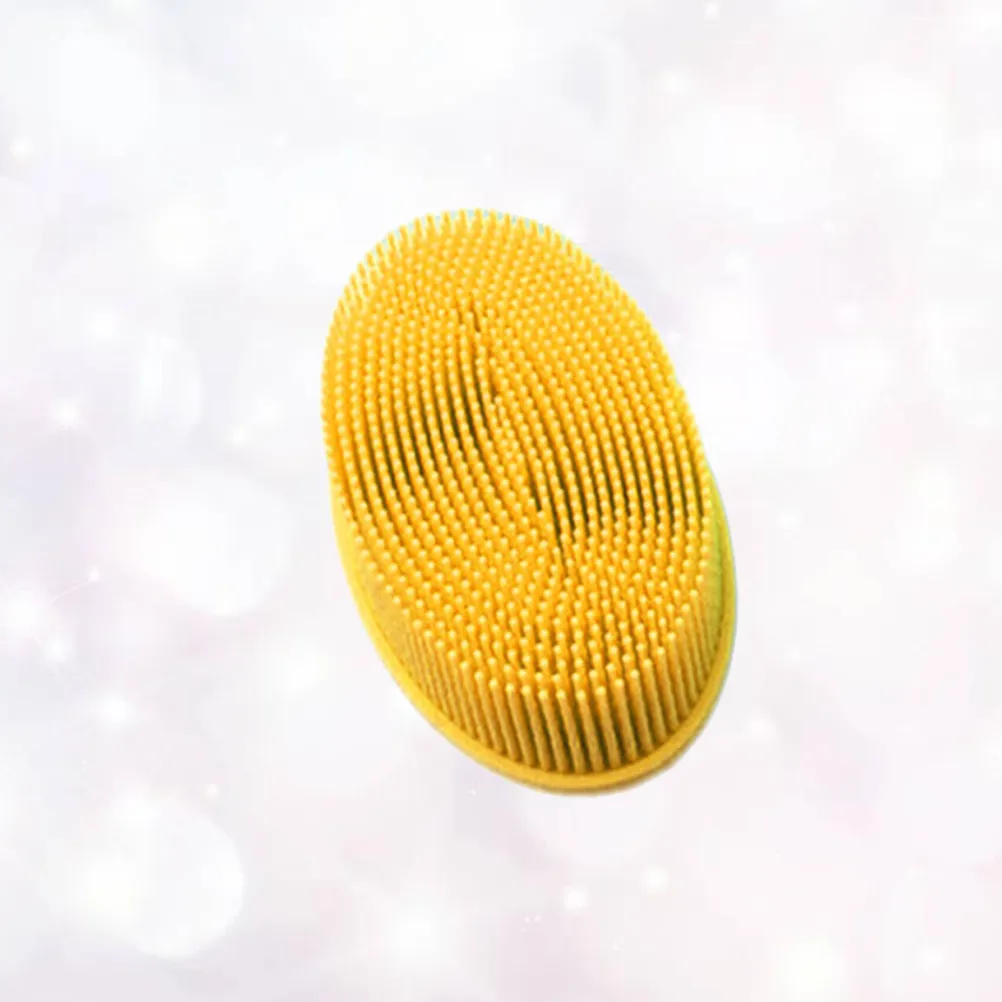 Baby Silicone Shower Brush Yellow Food Grade Bathing Scrubber Massage Body Washing Brush for Scalp Bath Pool Family Use
Baby Silicone Shower Brush Yellow Food Grade Bathing Scrubber Massage Body Washing Brush for Scalp Bath Pool Family Use