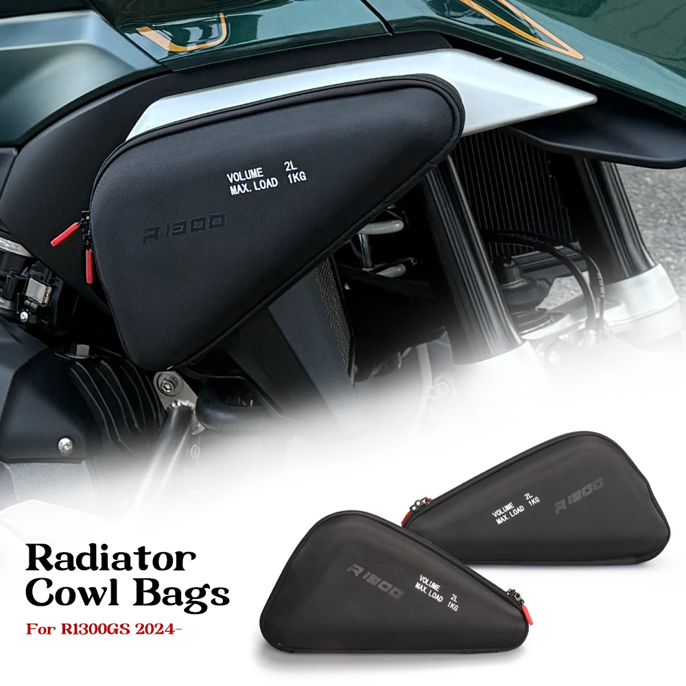 R1300GS 2023 2024 2025 Motorcycle Left Right Radiator Cowl Bags Side Fairing Tool Bag 1KG For BMW R 1300 GS GS1300 R 1300GS
R1300GS 2023 2024 2025 Motorcycle Left Right Radiator Cowl Bags Side Fairing Tool Bag 1KG For BMW R 1300 GS GS1300 R 1300GS