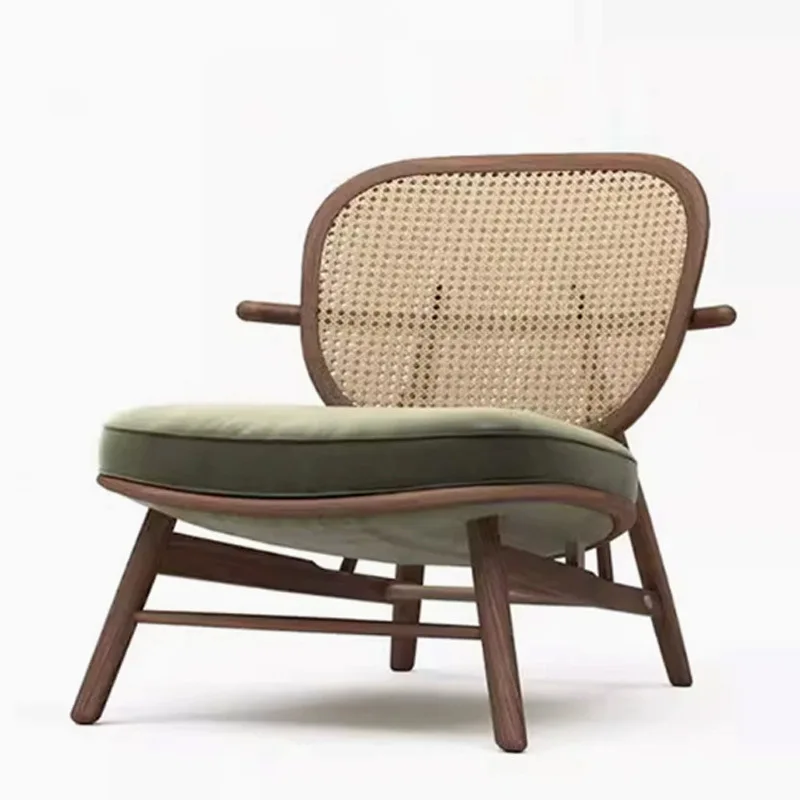 Nordic anti-Japanese style rattan sofa chair hotel B&B wabi-sabi style leisure chair model room Single chair sofa
Nordic anti-Japanese style rattan sofa chair hotel B&B wabi-sabi style leisure chair model room Single chair sofa