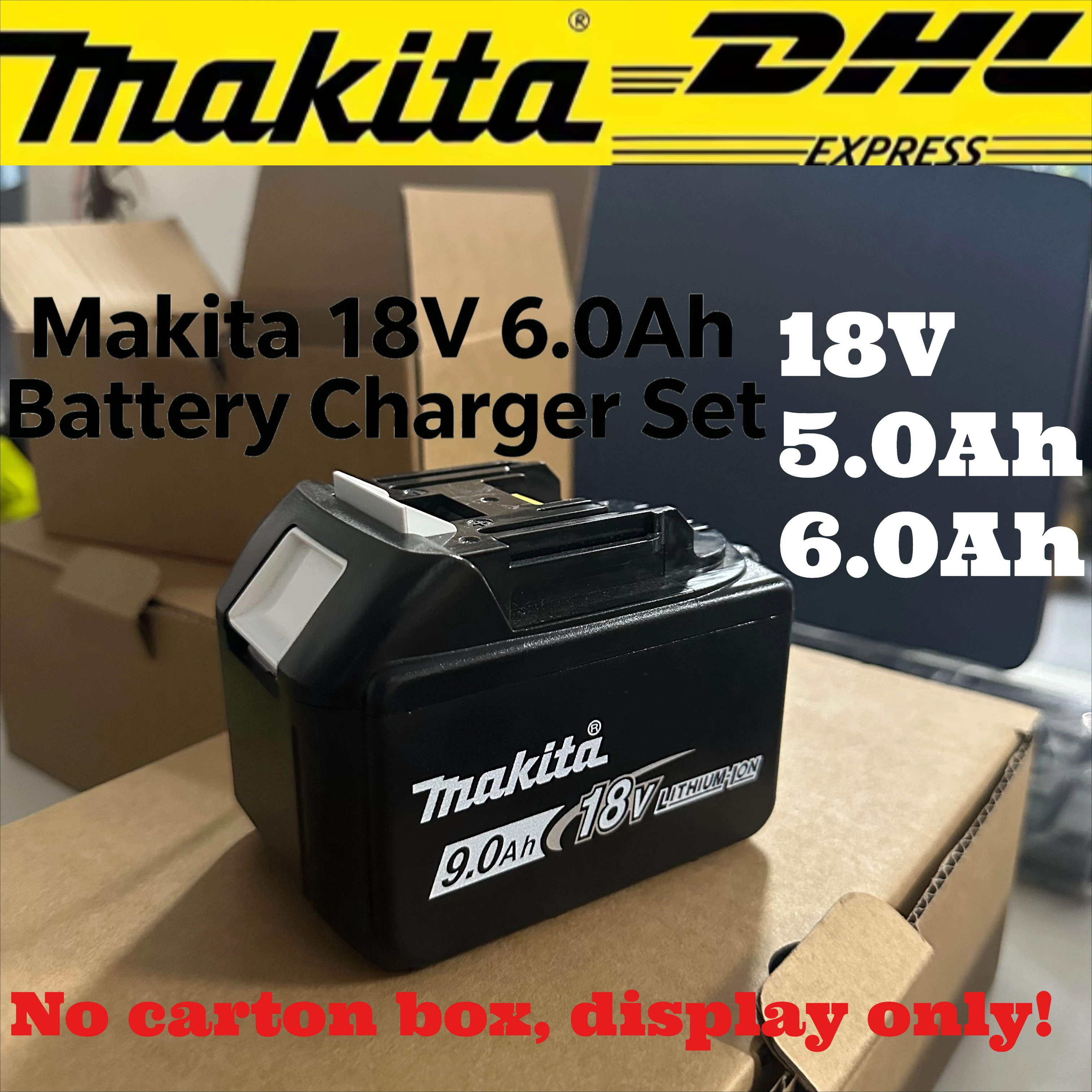 100% Genuine Makita BL1860 18V replacement battery,suits Makita reciprocating demolition saws, safe high-load performance
100% Genuine Makita BL1860 18V replacement battery,suits Makita reciprocating demolition saws, safe high-load performance