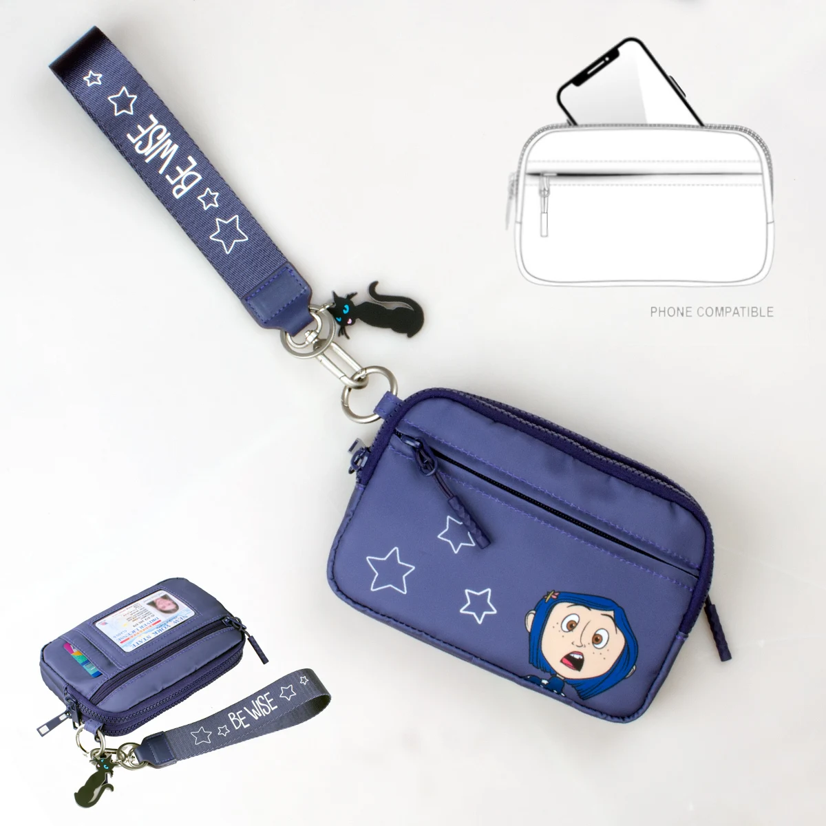 Fashion Zipper Large Capacity Ladies Clutch Wallet Travel Portable Popular Zipper Coin Purse Phone Wallet
Fashion Zipper Large Capacity Ladies Clutch Wallet Travel Portable Popular Zipper Coin Purse Phone Wallet