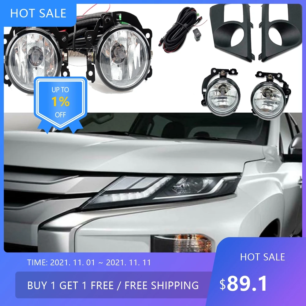 auto bumper headlight Triton fog light 2019~2021y auto accessories halogen bulb auto wire of hanress switch ON/OFF
auto bumper headlight Triton fog light 2019~2021y auto accessories halogen bulb auto wire of hanress switch ON/OFF