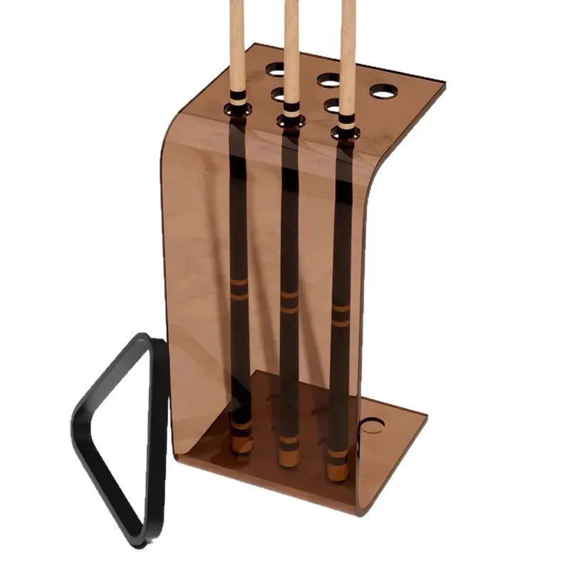 Acrylic billiard club holder, vertical billiard club storage display stand 
Acrylic billiard club holder, vertical billiard club storage display stand
