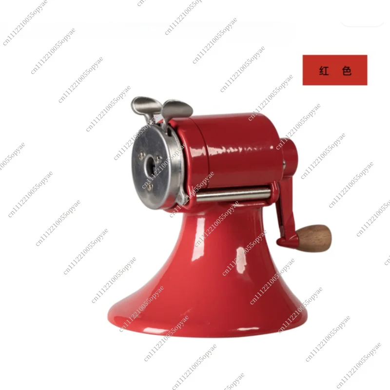 Retro All Metal Pencil Sharpener Wooden Handle Hand Crank Pencil Sharpener 4 Colors Available
Retro All Metal Pencil Sharpener Wooden Handle Hand Crank Pencil Sharpener 4 Colors Available