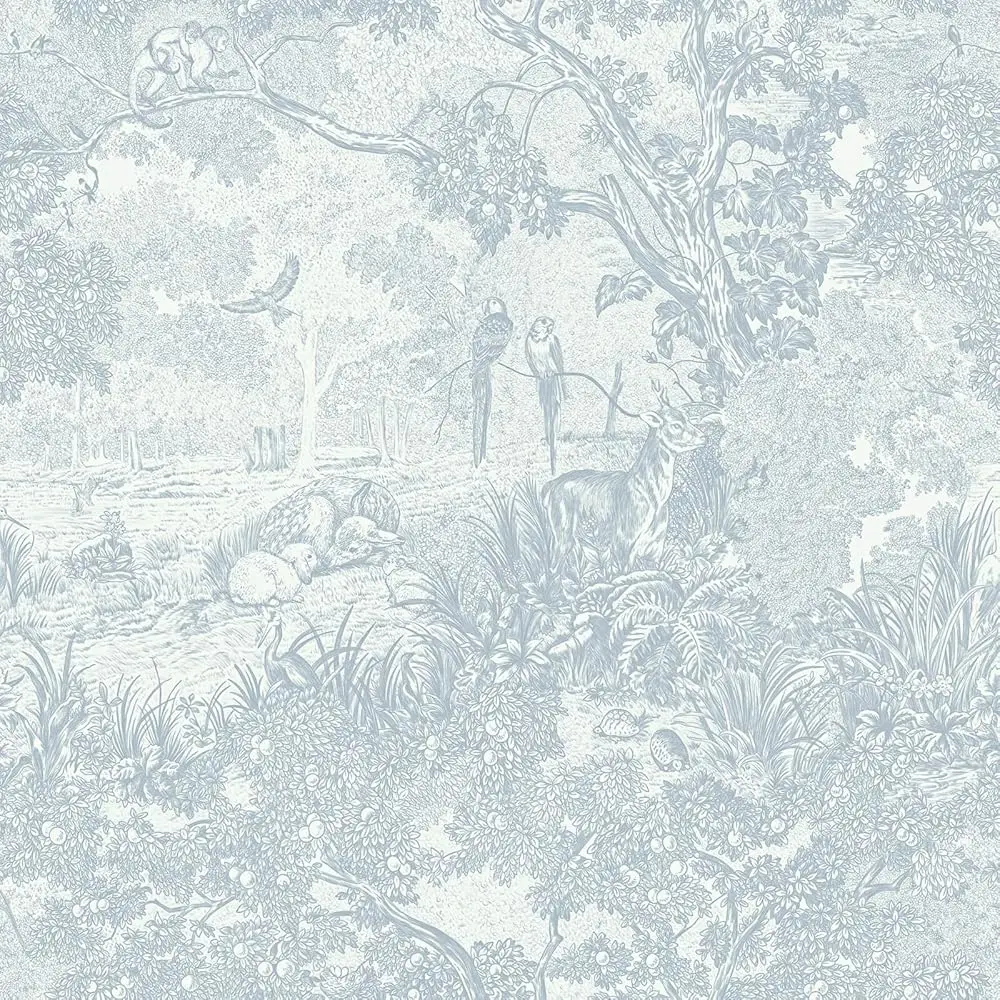 Peel And Sti Wallpaper Blue And White Vintage Forest Animals Floral Wallpaper Removable Self-Adhesive Contact Paper For Bedroom
Peel And Sti Wallpaper Blue And White Vintage Forest Animals Floral Wallpaper Removable Self-Adhesive Contact Paper For Bedroom