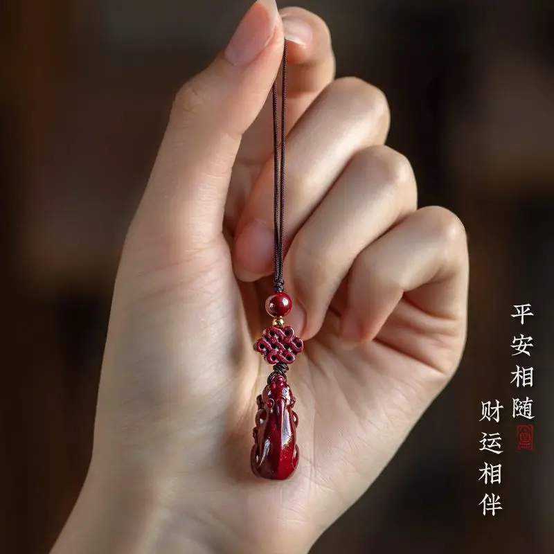 Китайская подвесная цепочка WindCinnabar Pixiu, шнурок, подвесные украшения для мужчин и женщин, короткая индивидуальная Маленькая подвеска
Китайская подвесная цепочка WindCinnabar Pixiu, шнурок, подвесные украшения для мужчин и женщин, короткая индивидуальная Маленькая подвеска