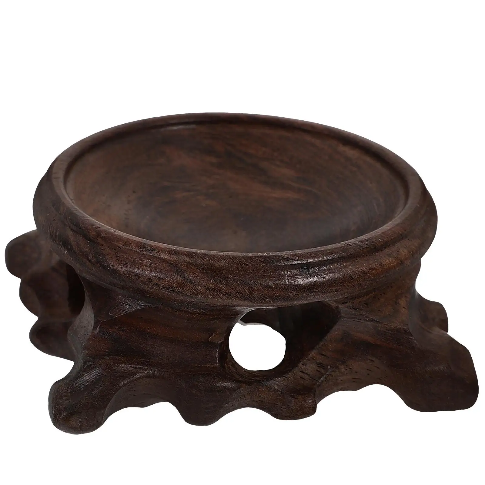 Gourd Base Crystal Ball 5cm High 2.5cm Thick Wood Carving Home Decor Sphere Tray Quartz Stone Holder Large Size
Gourd Base Crystal Ball 5cm High 2.5cm Thick Wood Carving Home Decor Sphere Tray Quartz Stone Holder Large Size