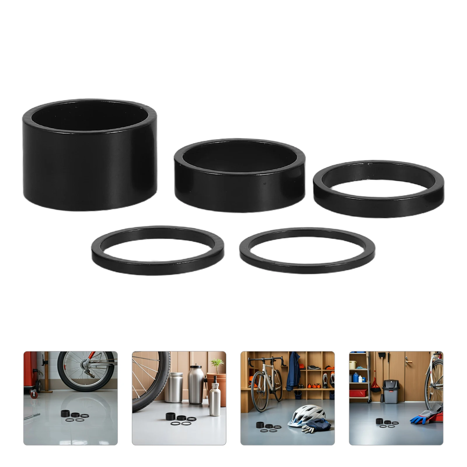 25pcs Bike Headset Spacers Aluminum Alloy Lightweight Enhanced Stability Universal Compatibility For Mountain Road Bikes Cycling
25pcs Bike Headset Spacers Aluminum Alloy Lightweight Enhanced Stability Universal Compatibility For Mountain Road Bikes Cycling