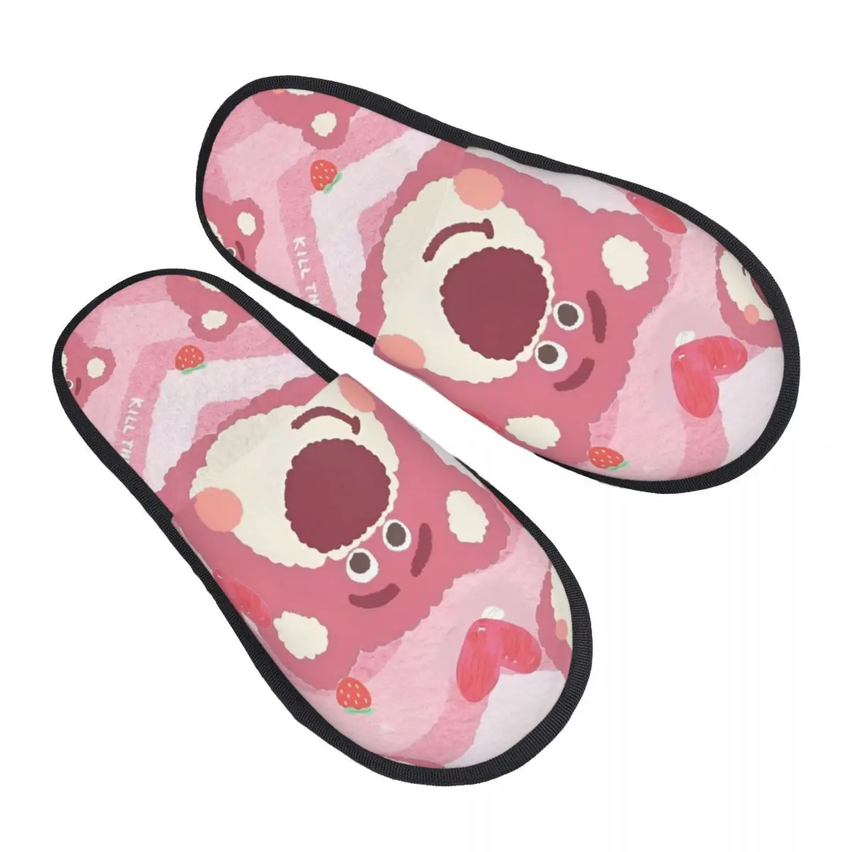 Лотсо милый медведь клубничные домашние тапочки для гостиной История игрушек уютные шлепанцы из пены с эффектом памяти нескользящие
Лотсо милый медведь клубничные домашние тапочки для гостиной История игрушек уютные шлепанцы из пены с эффектом памяти нескользящие