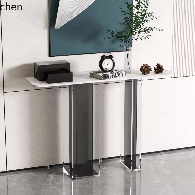 ZML entrance table simple modern entrance cabinet entrance corridor decorative table living room against the wall
ZML entrance table simple modern entrance cabinet entrance corridor decorative table living room against the wall