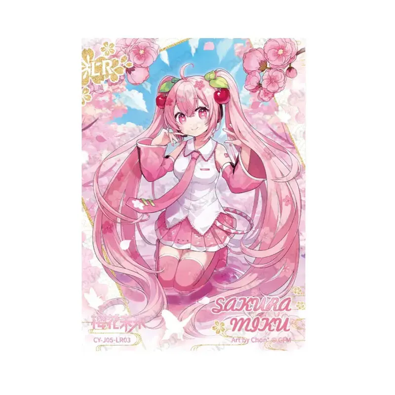 KAYOU Hatsune Miku Card Series 5 LR/UR/SSR First Sight Pack Single Sheet Full Set Genuine Anime Birthday Collection Card
KAYOU Hatsune Miku Card Series 5 LR/UR/SSR First Sight Pack Single Sheet Full Set Genuine Anime Birthday Collection Card