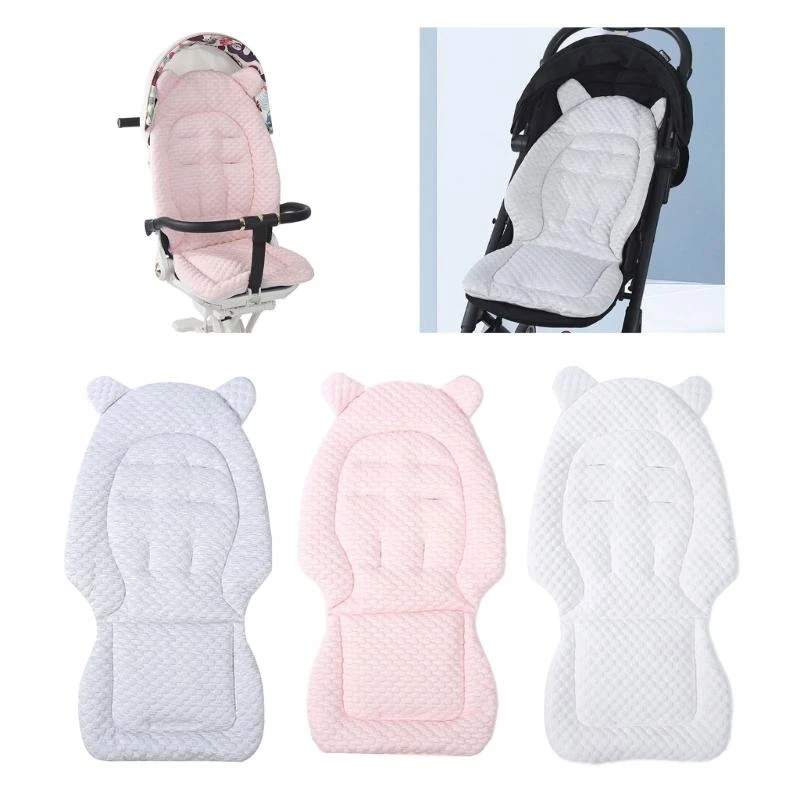 Stroller Liner Thickened Reversible Baby Stroller Insert Mat Comfortable Breathable Stroller Mat Baby Stroller Cotton Pad for
Stroller Liner Thickened Reversible Baby Stroller Insert Mat Comfortable Breathable Stroller Mat Baby Stroller Cotton Pad for