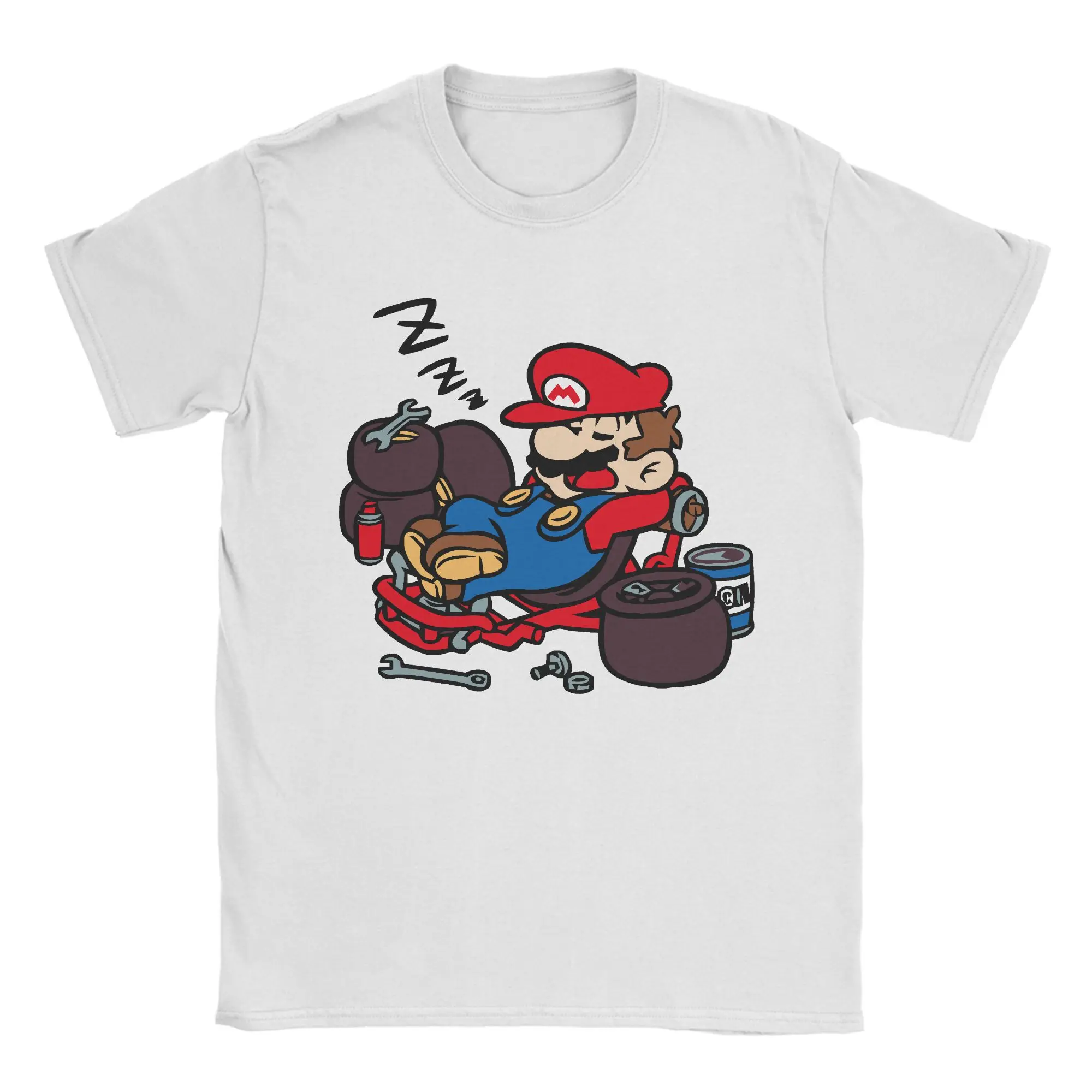 Humorous Cartoon Super Marios T-Shirts for Men Crewneck Pure Cotton T Shirt Short Sleeve Tee Shirt Plus Size Tops
Humorous Cartoon Super Marios T-Shirts for Men Crewneck Pure Cotton T Shirt Short Sleeve Tee Shirt Plus Size Tops