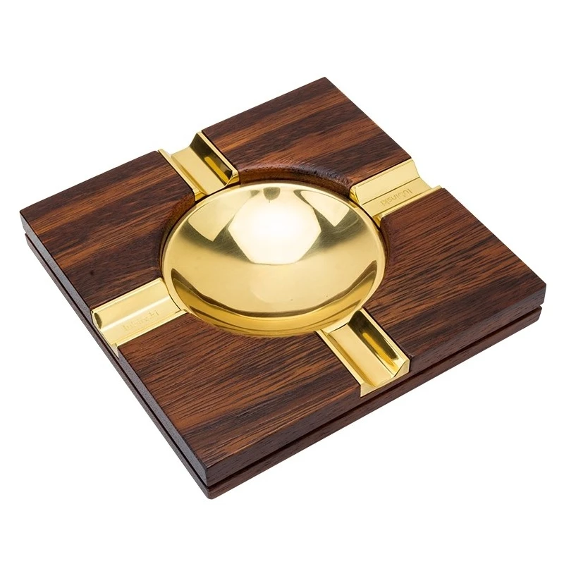 Cigar ashtray solid wood four-slot special ashtray retro creative personality high-end chicken wing wood
Cigar ashtray solid wood four-slot special ashtray retro creative personality high-end chicken wing wood