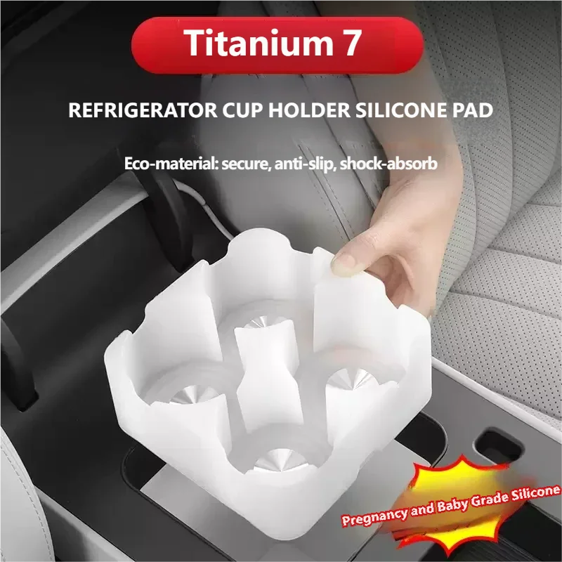 For BYD Leopard 7 Titanium 7 2025 2026 Car Silicone Refrigerator Storage Box Restyling Tray Interior Storage Accessories
For BYD Leopard 7 Titanium 7 2025 2026 Car Silicone Refrigerator Storage Box Restyling Tray Interior Storage Accessories