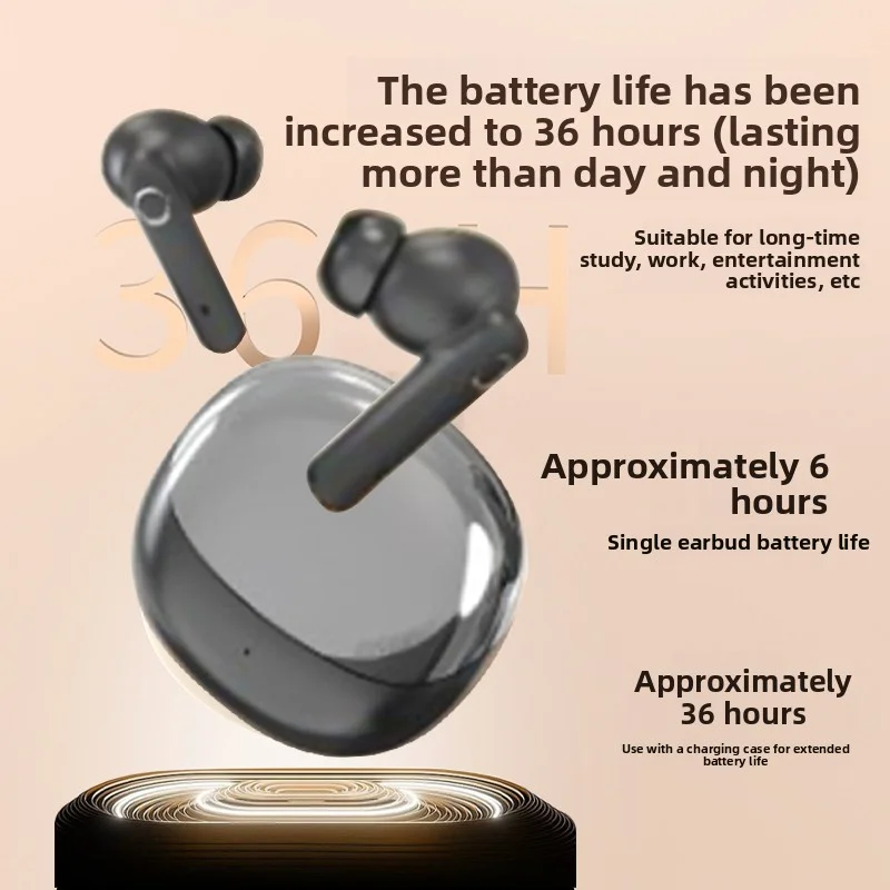 Bluetooth Earphones Comfortable Long-Wearing Earbuds New 2025 Model Pain-Free Design for Extended Use
Bluetooth Earphones Comfortable Long-Wearing Earbuds New 2025 Model Pain-Free Design for Extended Use