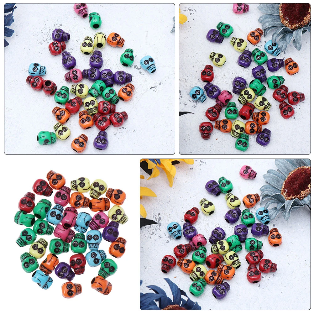 Jewelry Making Jewelry Making Decorative Skull Colorful Craft Kit DIY Accessories Craft Kit Loose Beads Beads Set
Jewelry Making Jewelry Making Decorative Skull Colorful Craft Kit DIY Accessories Craft Kit Loose Beads Beads Set