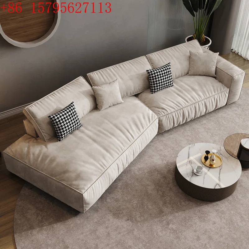 Special-shaped living room technology fabric sofa beveled large apartment Italian minimalist sofa
Special-shaped living room technology fabric sofa beveled large apartment Italian minimalist sofa