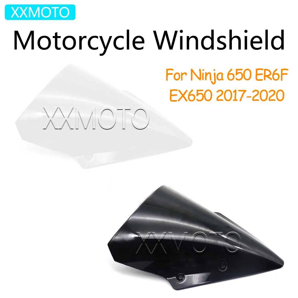 For Kawasaki Ninja 650 ER6F ER 6F EX650 EX 650 2017-2020 Motorcycle Front Windshield Windscreen Windproof Protector Deflector
For Kawasaki Ninja 650 ER6F ER 6F EX650 EX 650 2017-2020 Motorcycle Front Windshield Windscreen Windproof Protector Deflector
