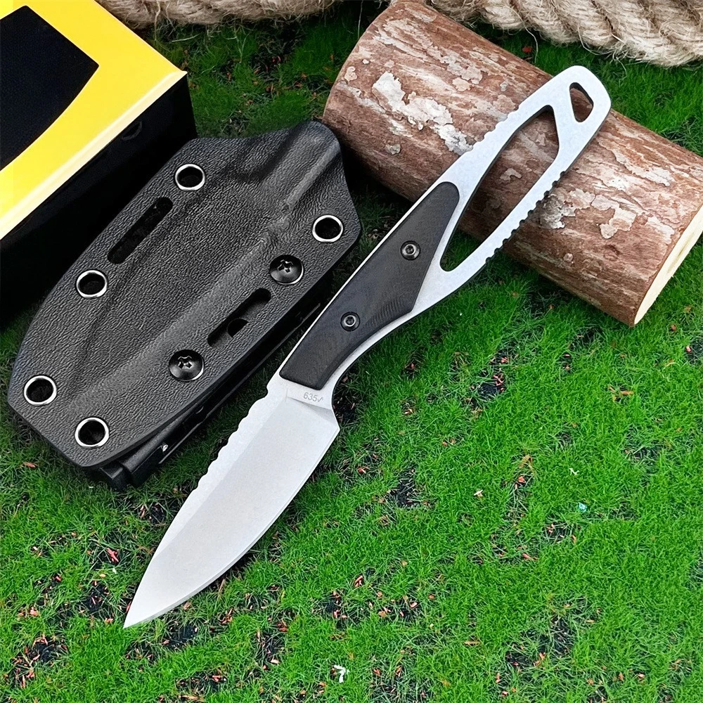 Мини-прямой нож 440C, боевой нож с фиксированным лезвием, черная ручка G10, тактический боевой инструмент для выживания в дикой природе с ножнами
Мини-прямой нож 440C, боевой нож с фиксированным лезвием, черная ручка G10, тактический боевой инструмент для выживания в дикой природе с ножнами