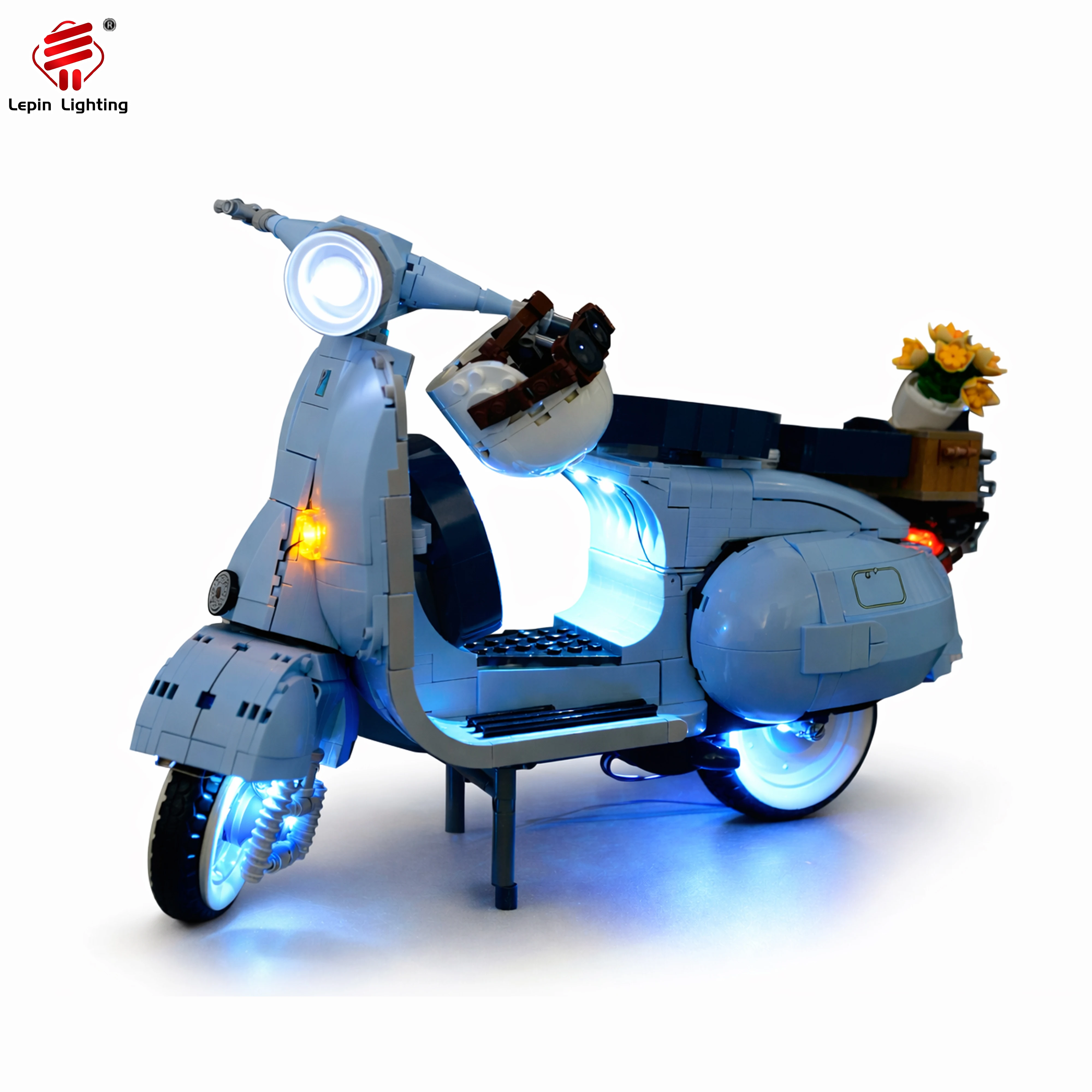 LED Lighting Kit Compatible with 10298 Creator Vespa 125 Building Blocks Model Decorative Light Set (Lights Only)
LED Lighting Kit Compatible with 10298 Creator Vespa 125 Building Blocks Model Decorative Light Set (Lights Only)