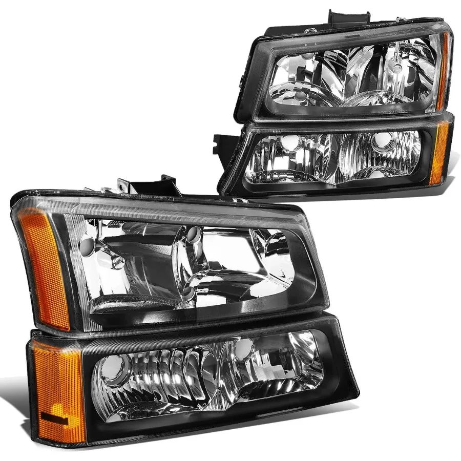 Черные янтарные фары для автомобилей Chevy Silverado и Avalanche 2003-2006 годов с индивидуальной конструкцией идеально подходят для бездорожья и ночью D
Черные янтарные фары для автомобилей Chevy Silverado и Avalanche 2003-2006 годов с индивидуальной конструкцией идеально подходят для бездорожья и ночью D
