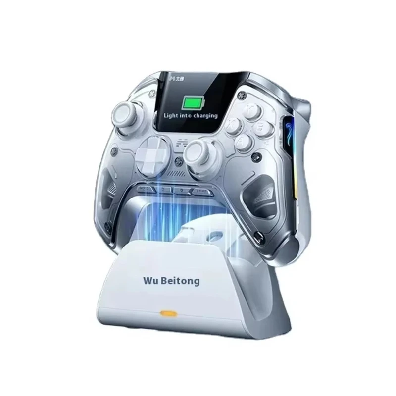 With 2 Inch Screen Beitong Kunpeng 50 Smart Wireless Gamepad Mobile Game Controller for Steam Pc Blue-tooth Joystick
With 2 Inch Screen Beitong Kunpeng 50 Smart Wireless Gamepad Mobile Game Controller for Steam Pc Blue-tooth Joystick