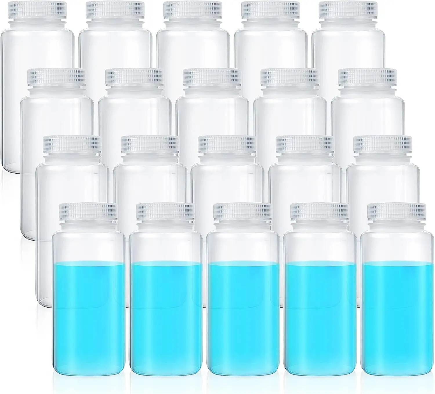 20 Pcs 16oz 500ml PP Wide Mouth Sample Bottles, Leak Proof Clear Containers for Lab & Home
20 Pcs 16oz 500ml PP Wide Mouth Sample Bottles, Leak Proof Clear Containers for Lab & Home