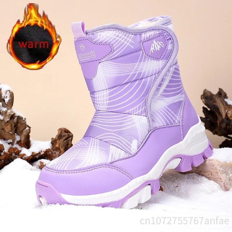 New Arrival Winter Children Warm Cotton Boots Waterproof Snow Boots Non-Slip Rubber Sole Snow Boots Fashion Warm Outdoor Boots
New Arrival Winter Children Warm Cotton Boots Waterproof Snow Boots Non-Slip Rubber Sole Snow Boots Fashion Warm Outdoor Boots