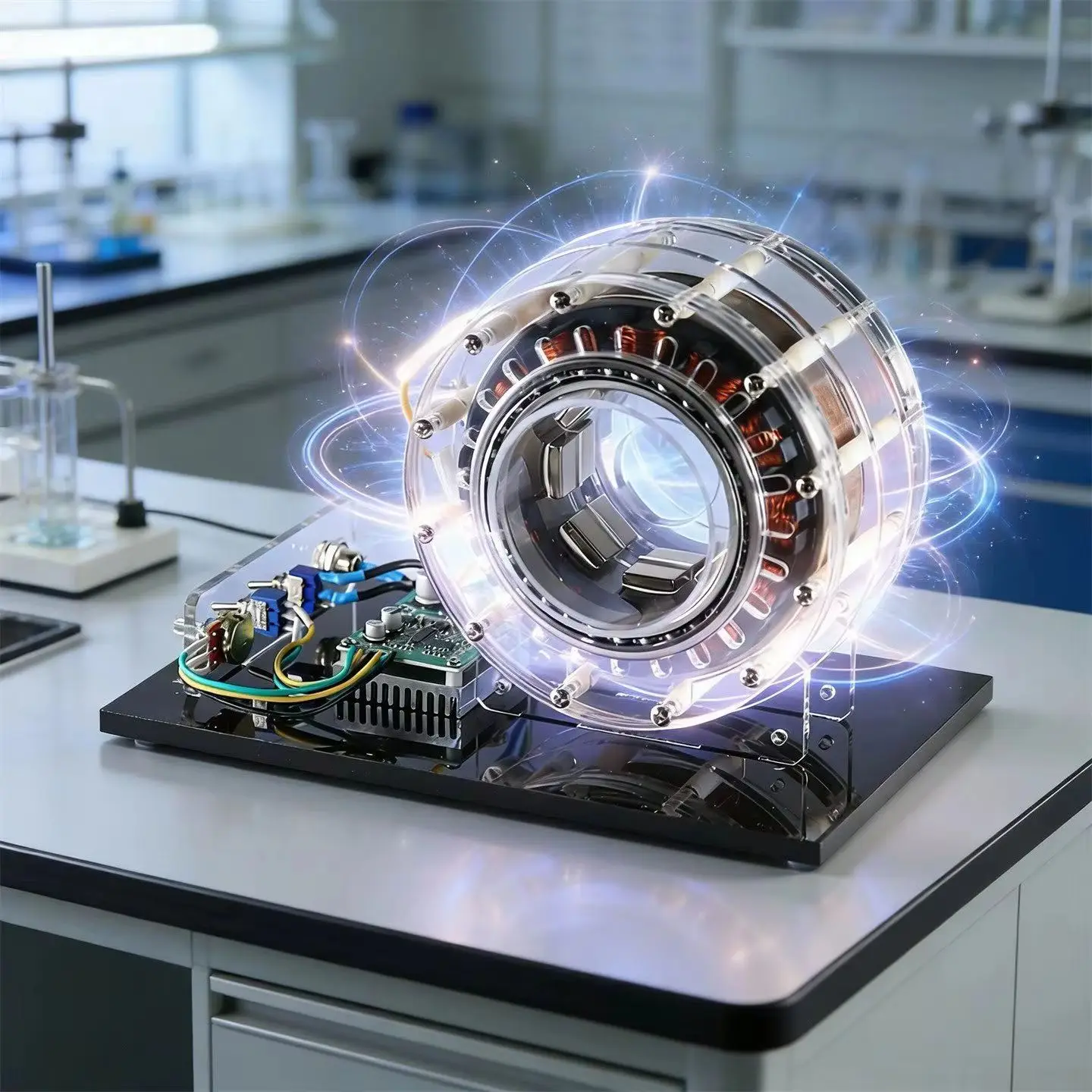 Shaftless Push Motor Model High Power Brushless Internal Rotor Motor Model Teaching Demonstration Upgrade Version
Shaftless Push Motor Model High Power Brushless Internal Rotor Motor Model Teaching Demonstration Upgrade Version