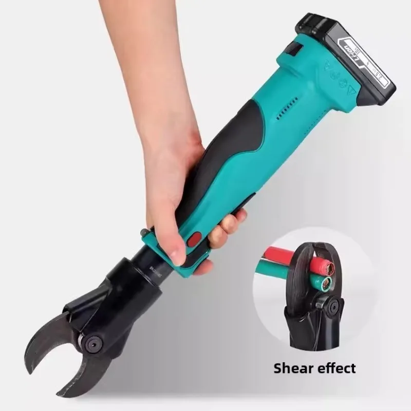 Перезаряжаемый электрический гидравлический кабелерез ES-32, компактный, с литиевой батареей, ручной, портативный, специальный режущий инструмент
Перезаряжаемый электрический гидравлический кабелерез ES-32, компактный, с литиевой батареей, ручной, портативный, специальный режущий инструмент