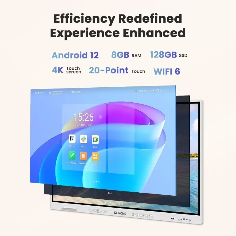 Интерактивная смарт-плата для классной комнаты, электронная цифровая доска 55 дюймов, 8 + 128 ГБ, встроенная система ОС Android и открытое приложение, экосистема
Интерактивная смарт-плата для классной комнаты, электронная цифровая доска 55 дюймов, 8 + 128 ГБ, встроенная система ОС Android и открытое приложение, экосистема