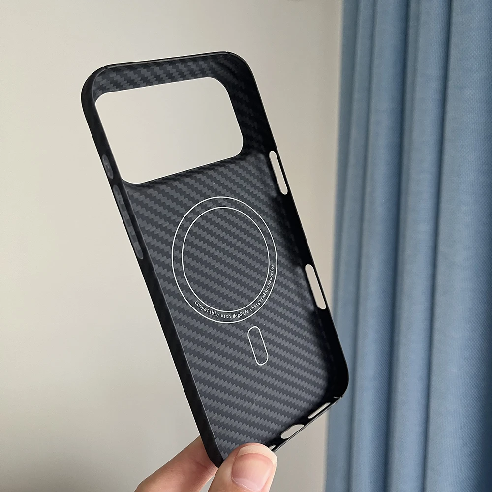Чехол из настоящего углеродного волокна для IPhone 17 Pro Max для магнитной защиты линз Magsafe, чехол из арамидного волокна для IPhone 17 Pro Carbon
Чехол из настоящего углеродного волокна для IPhone 17 Pro Max для магнитной защиты линз Magsafe, чехол из арамидного волокна для IPhone 17 Pro Carbon