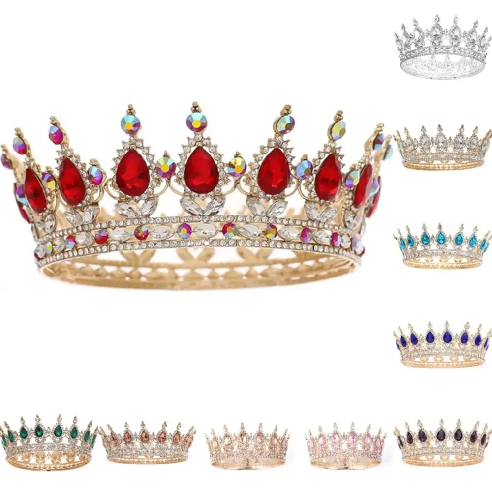 Fashion Bride Queen Crown Pageant Birthday Prom Women Tiaras Cosplay Quinceanera Headpieces for Princess Party
Fashion Bride Queen Crown Pageant Birthday Prom Women Tiaras Cosplay Quinceanera Headpieces for Princess Party
