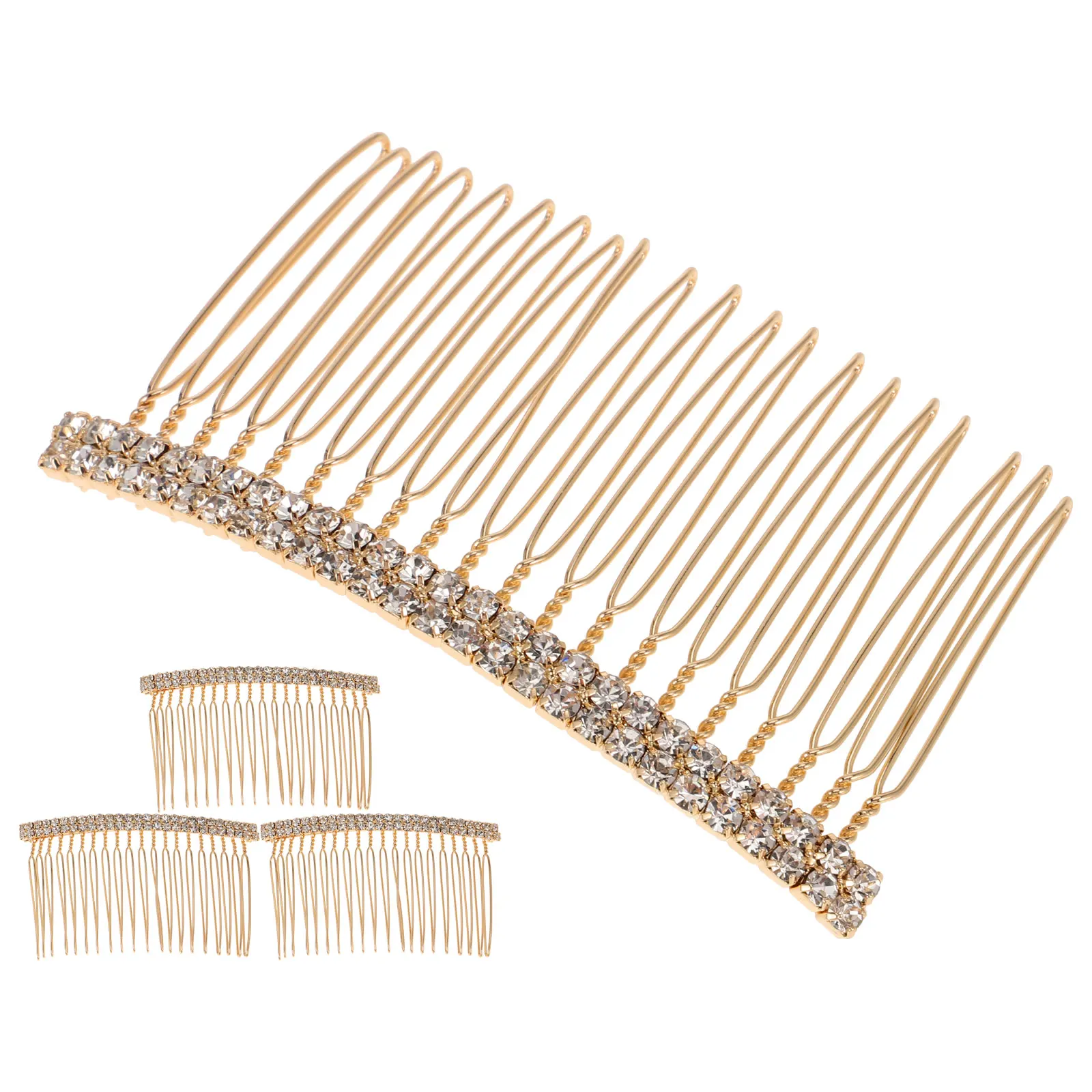 4Pcs Sunflower Hair Comb Rhinestone Decorated Durable Fashionable Wedding Party Accessories Elegant Bangs Headdress
4Pcs Sunflower Hair Comb Rhinestone Decorated Durable Fashionable Wedding Party Accessories Elegant Bangs Headdress