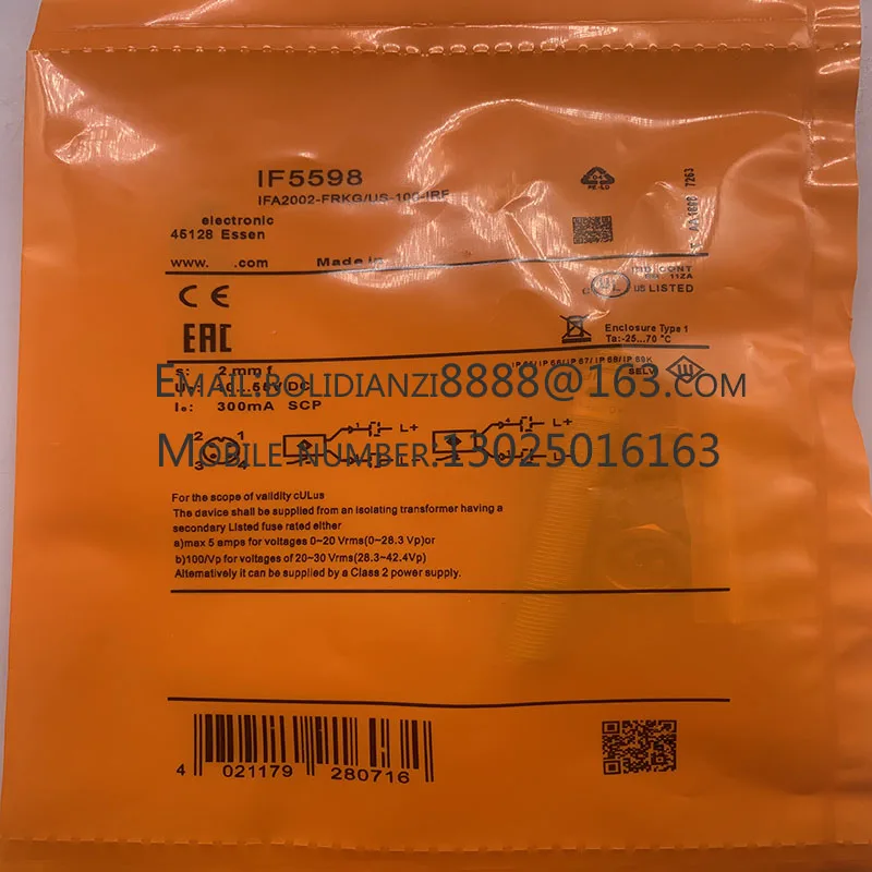 The brand-new original sensor IF5598 IF5649 IF5594 warranty for one year in stock
The brand-new original sensor IF5598 IF5649 IF5594 warranty for one year in stock
