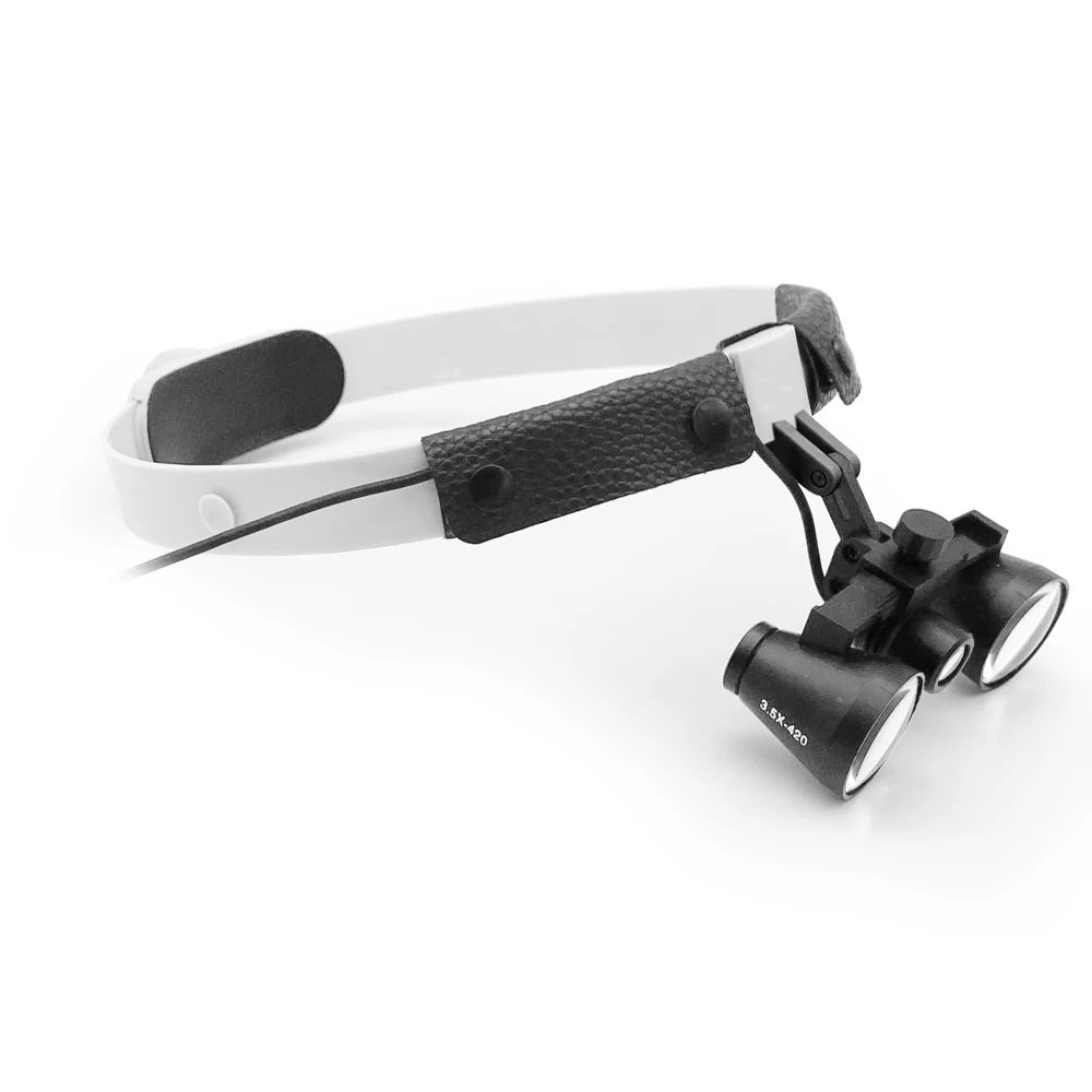 CE Approved Integrated Lighting Magnifier Glass-Frame Type & Headband Type 2.5X & 3.5X Dental Loupes with 3W Wired ENT Light
CE Approved Integrated Lighting Magnifier Glass-Frame Type & Headband Type 2.5X & 3.5X Dental Loupes with 3W Wired ENT Light