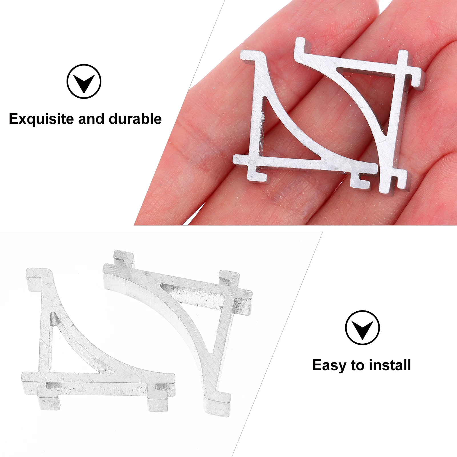 10pcs Stainless Steel Hooks Silver Aluminum Refrigerator Clips Shelf Cooler Freezer Shelf Clip Refrigerator Clamp Hardware
10pcs Stainless Steel Hooks Silver Aluminum Refrigerator Clips Shelf Cooler Freezer Shelf Clip Refrigerator Clamp Hardware
