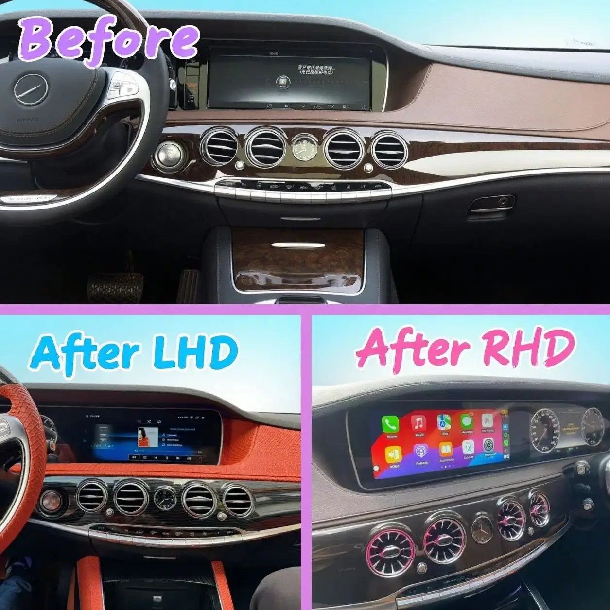 12,3-дюймовый Android-авто для Mercedes Benz S Class W222 S350 S500 NTG5, автомобильный GPS-навигатор, головное устройство, мультимедийный плеер, радиоавто
12,3-дюймовый Android-авто для Mercedes Benz S Class W222 S350 S500 NTG5, автомобильный GPS-навигатор, головное устройство, мультимедийный плеер, радиоавто