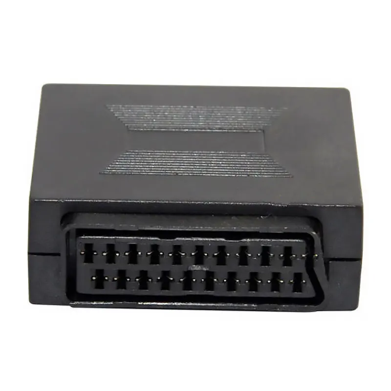 21 pin SCART Coupler Joiner Adapter Female to Female F/F Sockets Joint Connector21p Euro Plug SCART
21 pin SCART Coupler Joiner Adapter Female to Female F/F Sockets Joint Connector21p Euro Plug SCART
